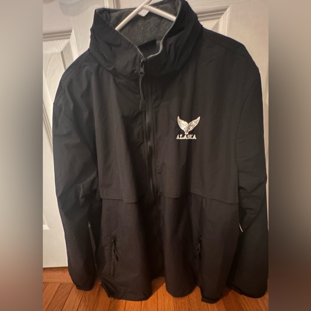 Black Fleece Lined Jacket - image 2